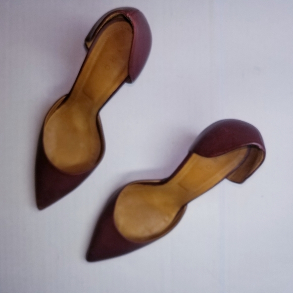 IRO | Burgundy Leather‎ Heel size 39 - Picture 4 of 8